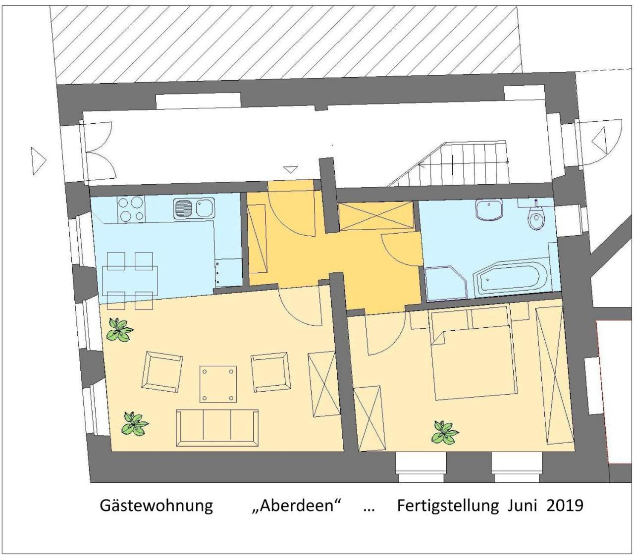Altstadt-Ferienwohnungen Neuruppin Exterior foto